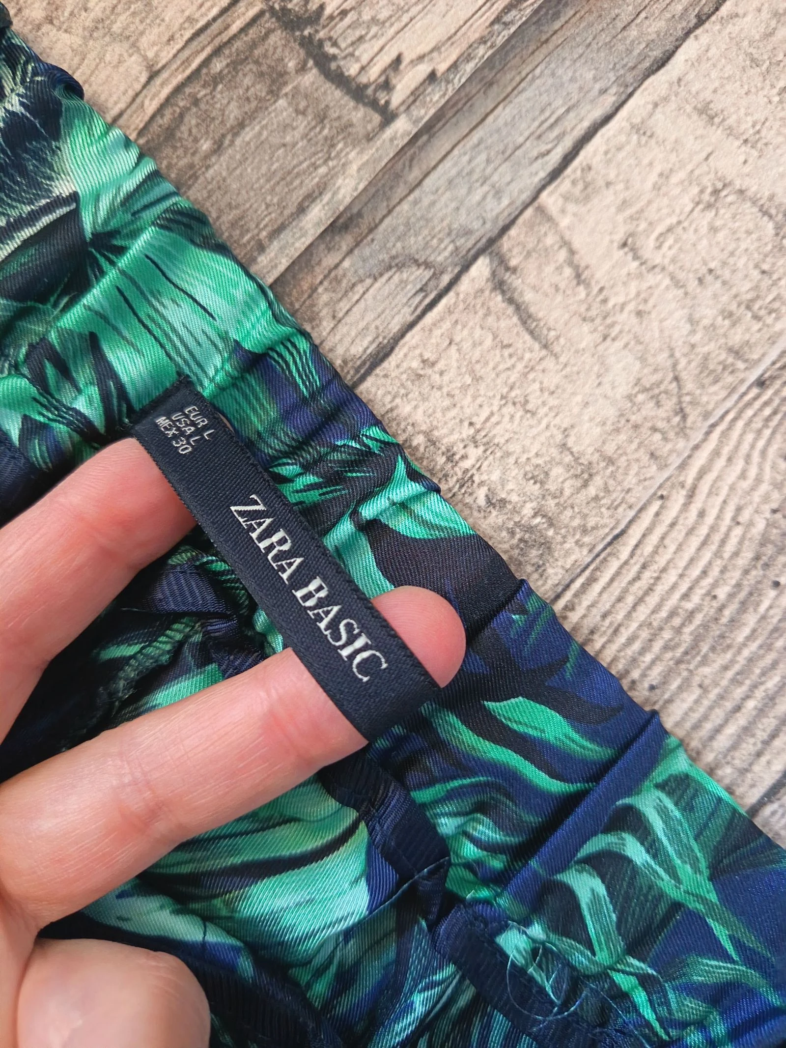 Tropische printbroek ♡ ZARA * Maat L – photo 9